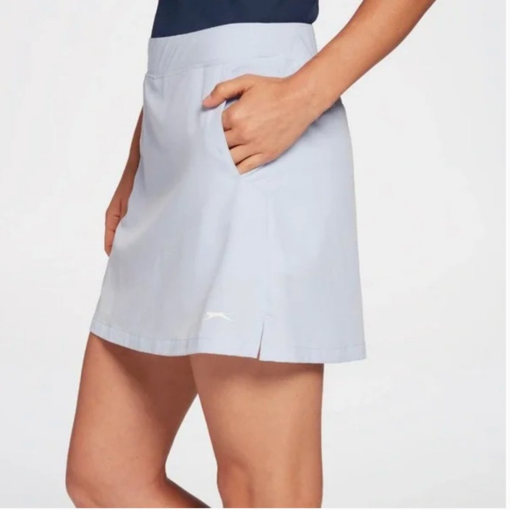 Slazenger tech perforated woven golf skort